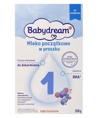Opakowanie mleka Babydream 1