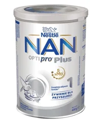 Opakowanie mleka NAN OptiPro Plus 1