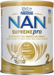 Opakowanie mleka NAN SupremePro 2